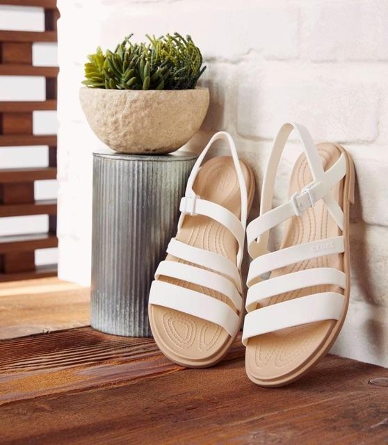 Sandal nữ - Sandal nhựa mềm sắc màu cho nữ