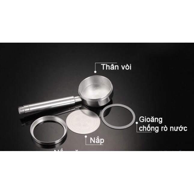 VÒI HOA SEN TĂNG ÁP INOX TRÒN