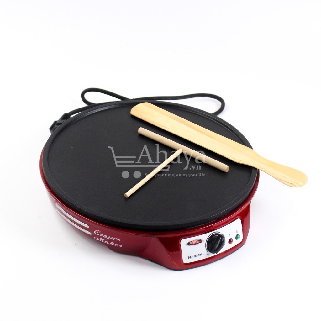 Máy nướng bánh Crepes Ariete Mod 0183 - Italia - Hàng Chính Hãng