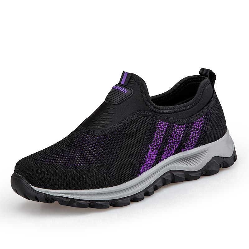 Giày Sneaker Thể Thao Nữ Màu Đen
