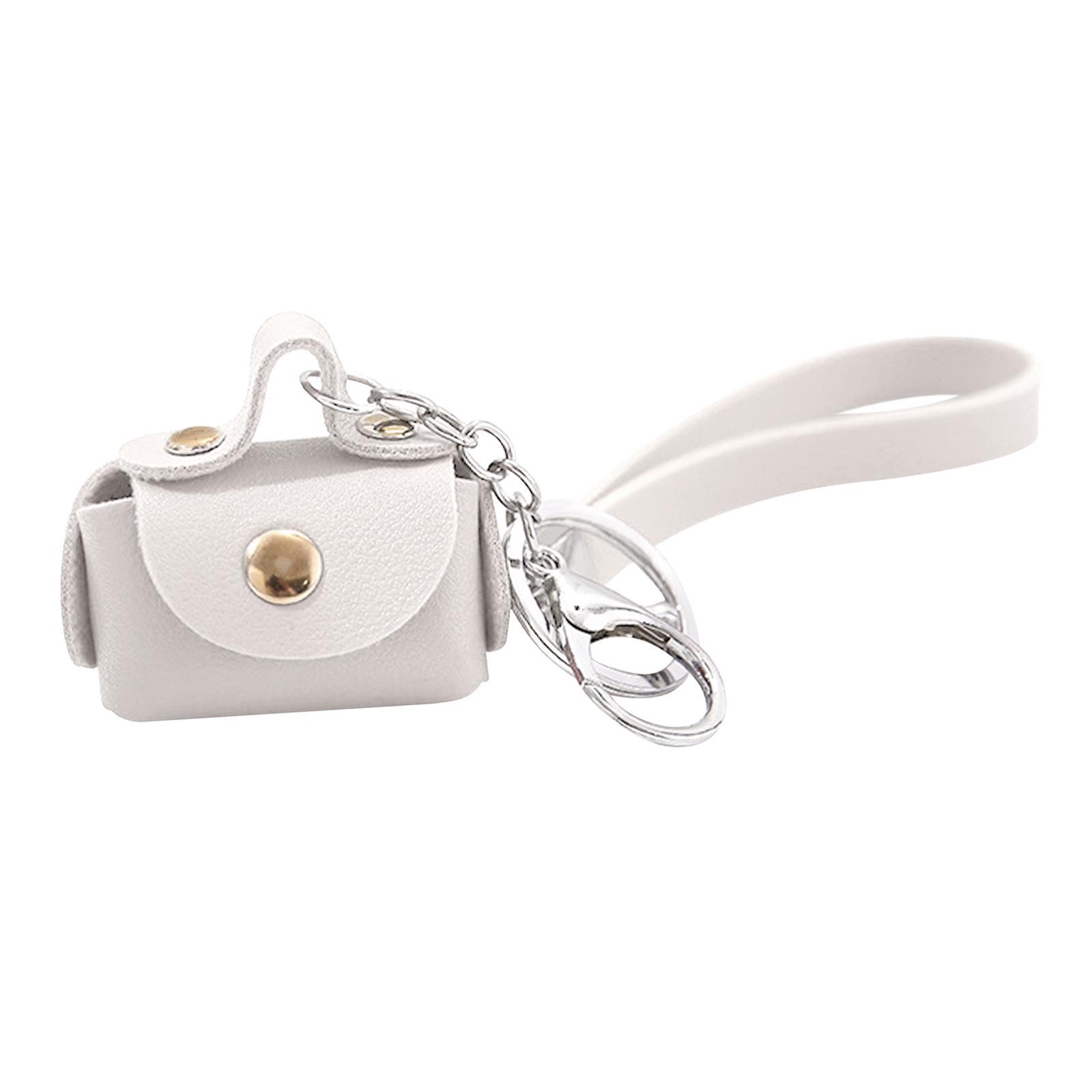 Keychain Key Holder Delicate Purse Keychain Charm for Birthday Gift Girls White
