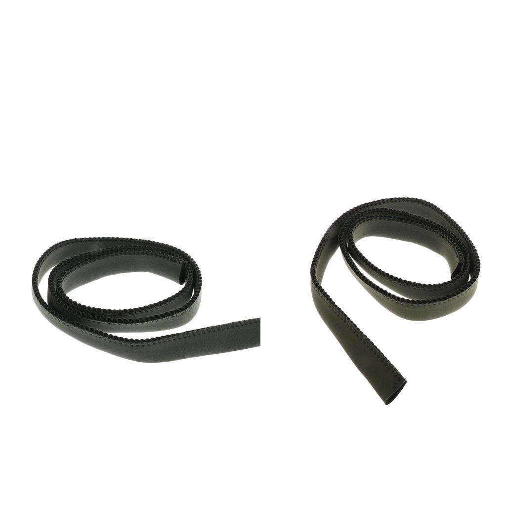 2pcs Hydration Pack Insulated Drink Tube Hose Cover Sleeve Protector 2mm Army Green