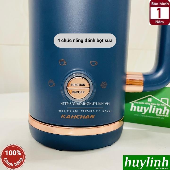 Máy đánh sữa tạo bọt pha cacao Kahchan EP2199 - 4 chức năng - 600ml - Hàng chính hãng