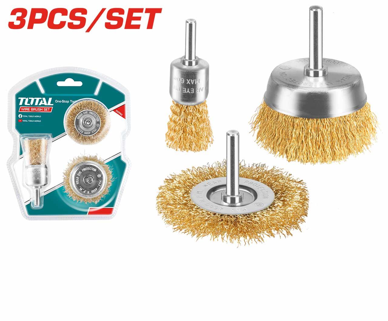 BỘ 3 BÁNH CƯỚC VÀ CHỔI CƯỚC TOTAL TAC310031 - HÀNG CHÍNH HÃNG