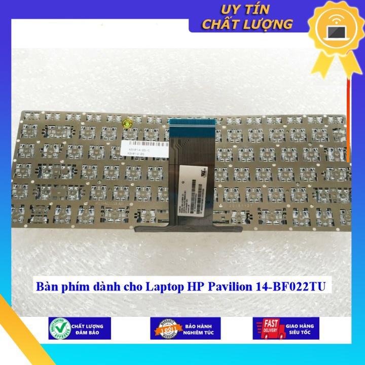 Bàn phím dùng cho Laptop HP Pavilion 14-BF022TU - Hàng Nhập Khẩu New Seal