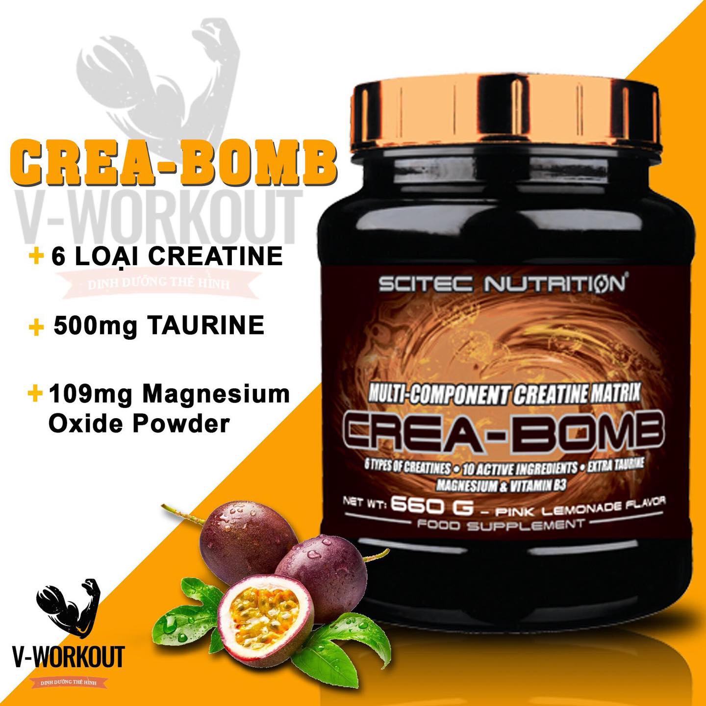 CREA- BOMB 660g