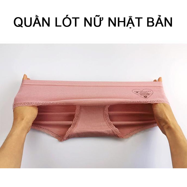 Combo 5 Quần lót nữ kiểu nhật bản thoáng khí chất liệu cotton