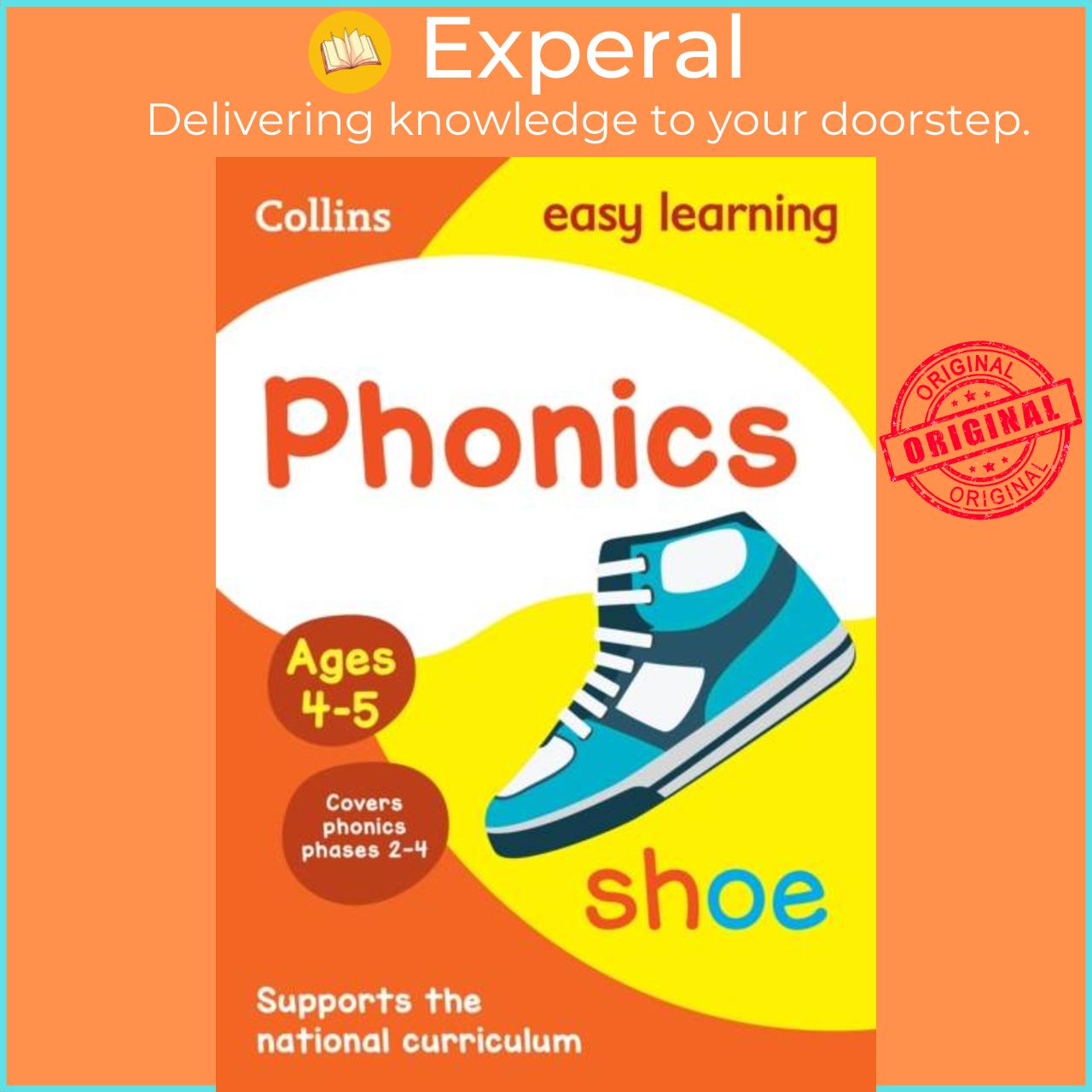 Sách - Phonics Ages 4-5 - Ideal for Home Learning by Collins Easy Learning (UK edition, paperback)