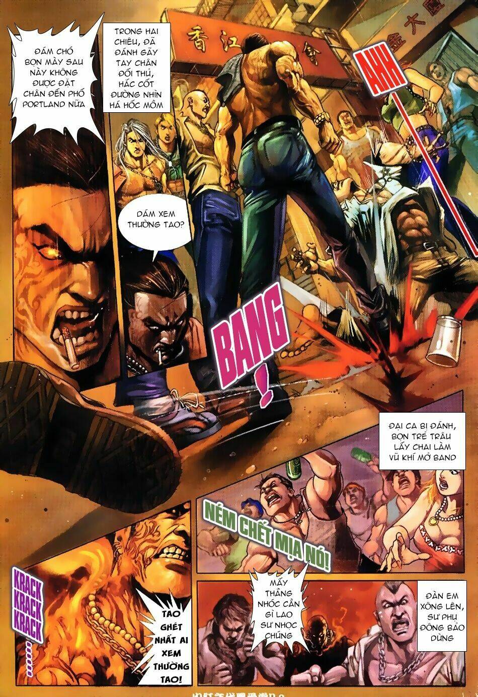 hỏa hồng niên đại hắc cốt đường chapter 7 8