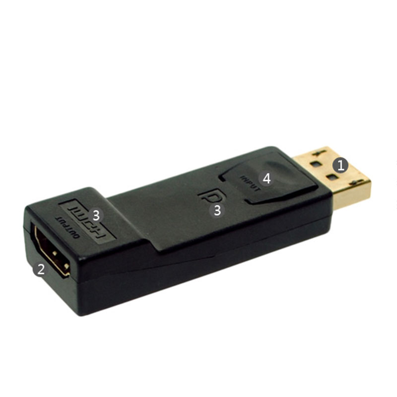 SOAIY Đầu chuyển tín hiệu Display Port sang HDMI - Hàng Nhập Khẩu