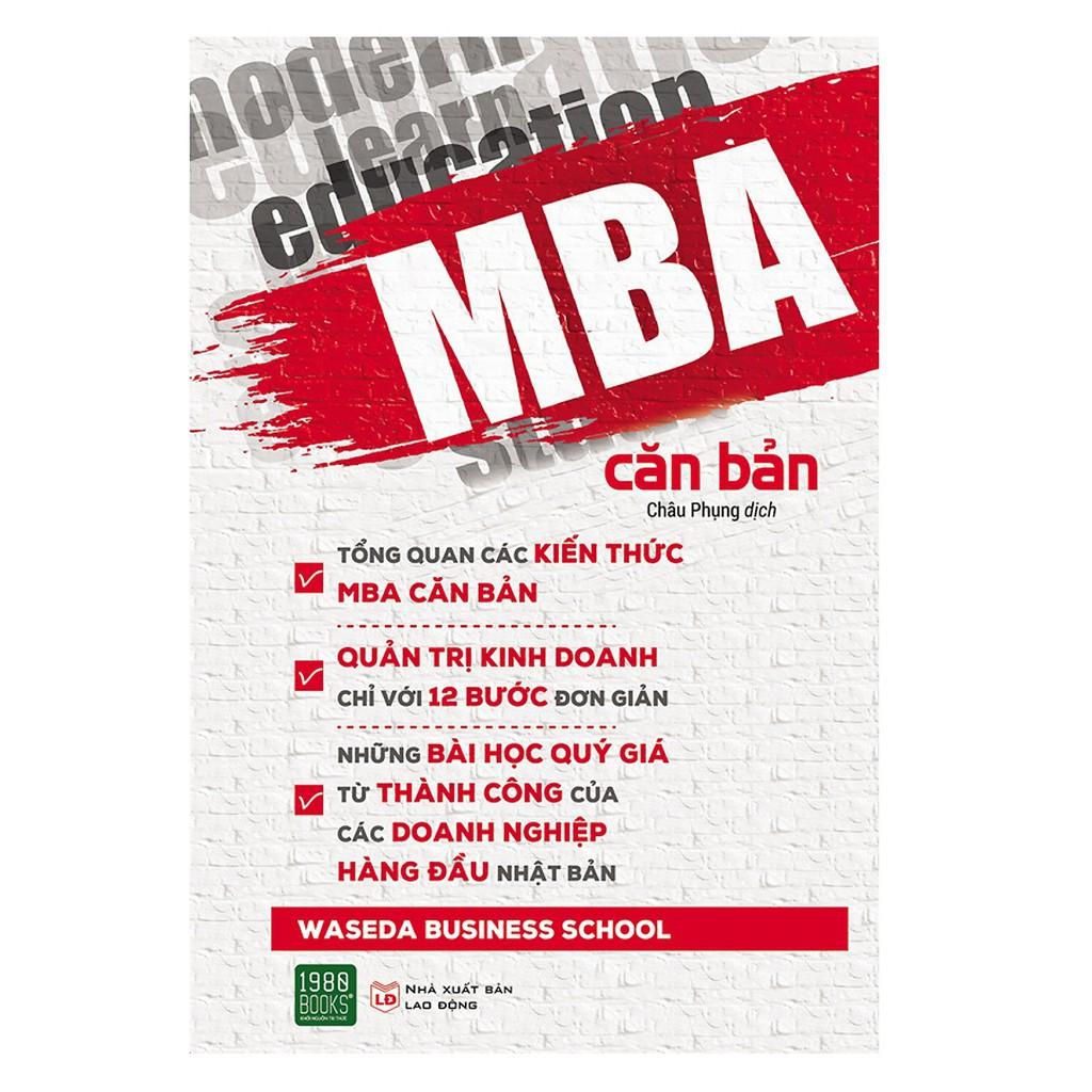 Sách  MBA Căn Bản - BẢN QUYỀN