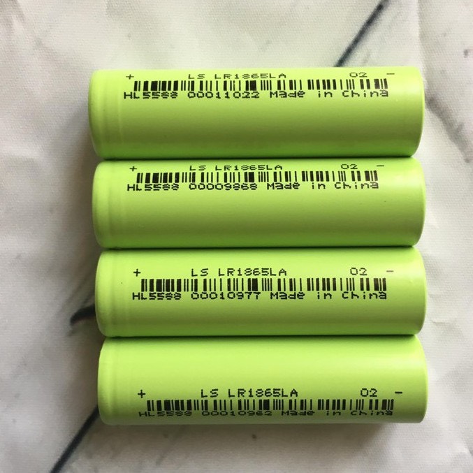 Cell Pin 18650 LS Xanh 2000mAh - Pin LS Sử Dụng Cho Máy Khoan,Pin Sạc Dự Phòng