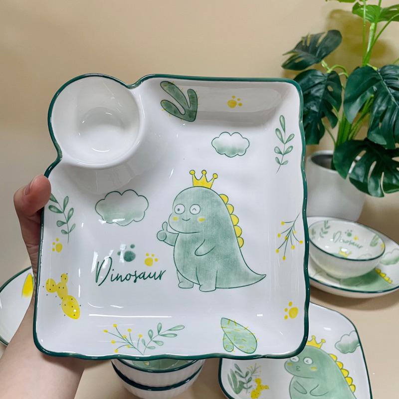 Set Bát đĩa 14 và 15 món, men sáng bóng, họa tiết đẹp mắt. Chất liệu gốm sứ cao cấp.