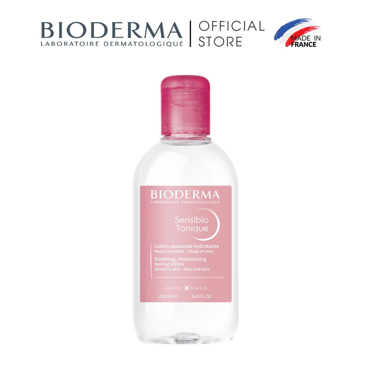 Nước Hoa Hồng Dưỡng Ẩm Và Làm Dịu Da Bioderma Sensibio Tonique