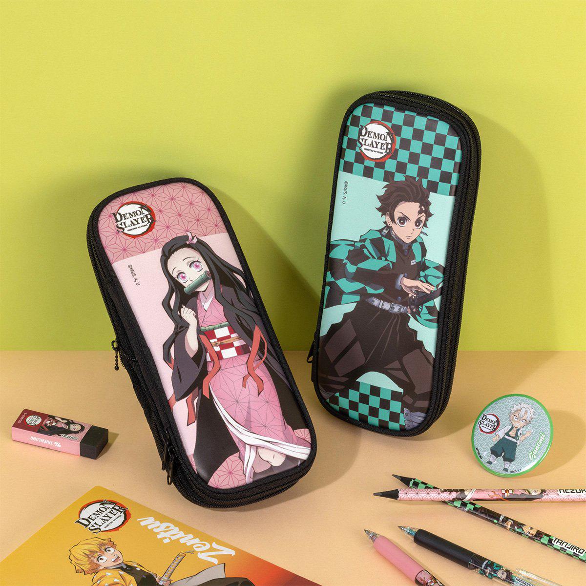 Bóp Viết Vải Nhân Vật Kamado Nezuko - Thiên Long PCA-022/DS - Màu Hồng