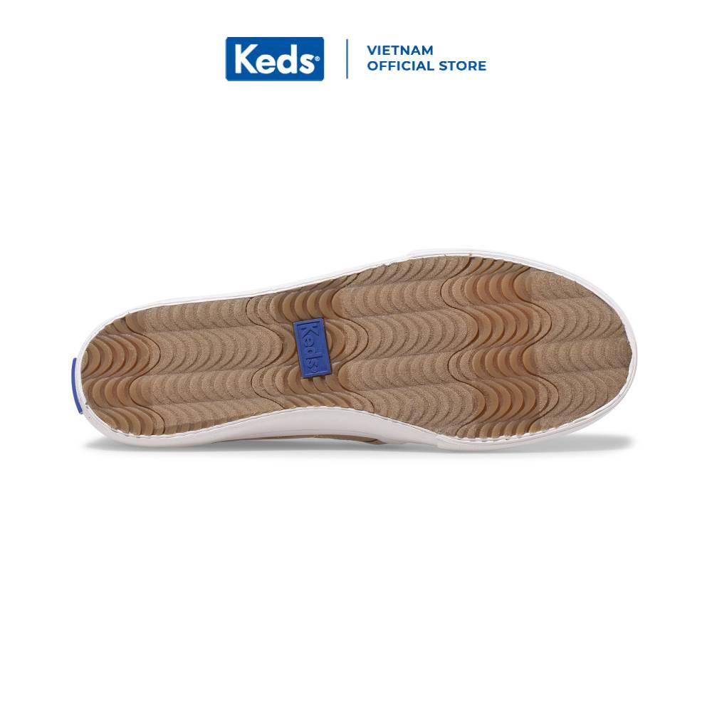 Giày Keds Nữ- Double Decker Quilted PU- KD065602