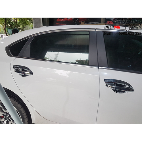 Ốp Hõm Cửa Xe Kia Cerato 2019-2020-2021 Mạ Crom