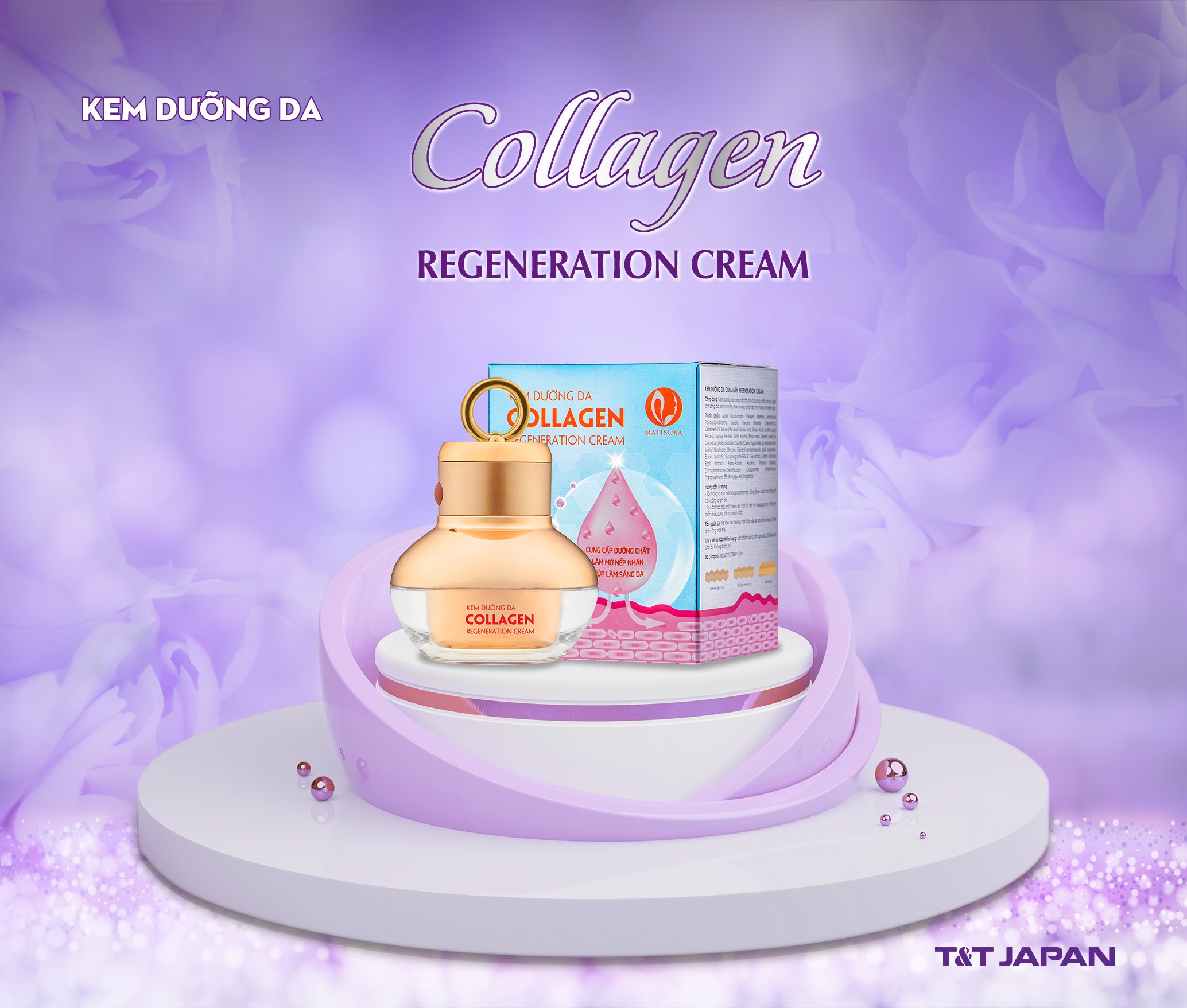 KEM DƯỠNG DA COLLAGEN REGENERATION CREAM