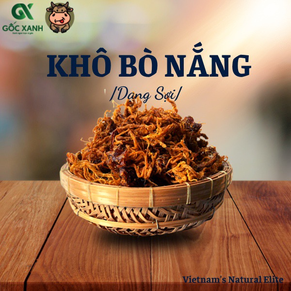 Khô bò Nắng  hủ 200gram