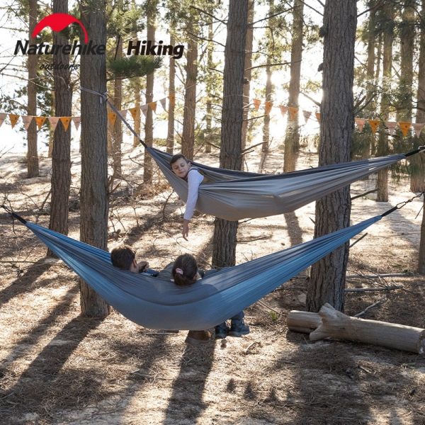 Võng đơn dã ngoại gấp gọn NH21DC011 148*290cm (Ultralight swing hammock)