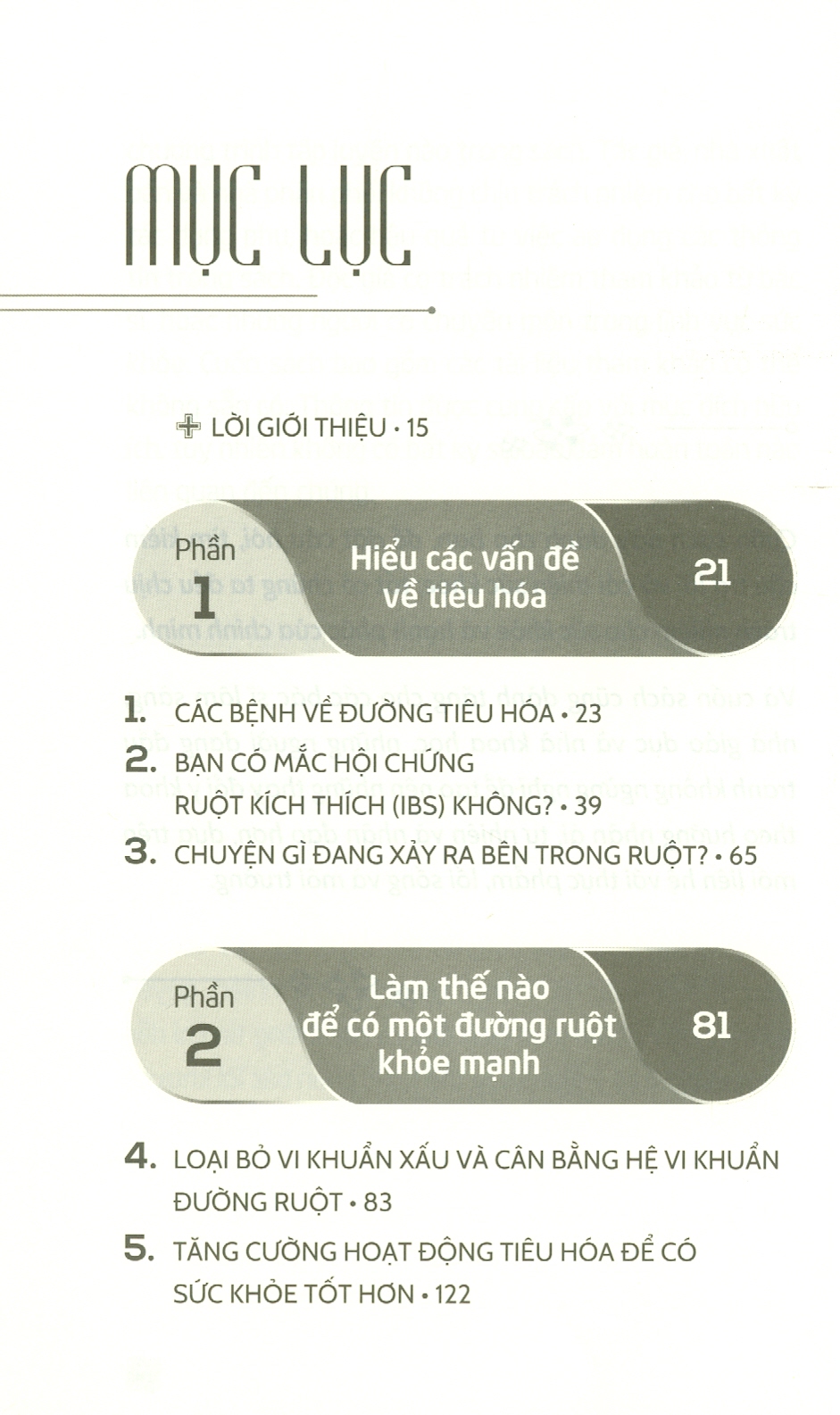 BỆNH TỪ MIỆNG MÀ RA - 5 BƯỚC ĐỂ CÓ HỆ TIÊU HÓA KHỎE MẠNH - VL