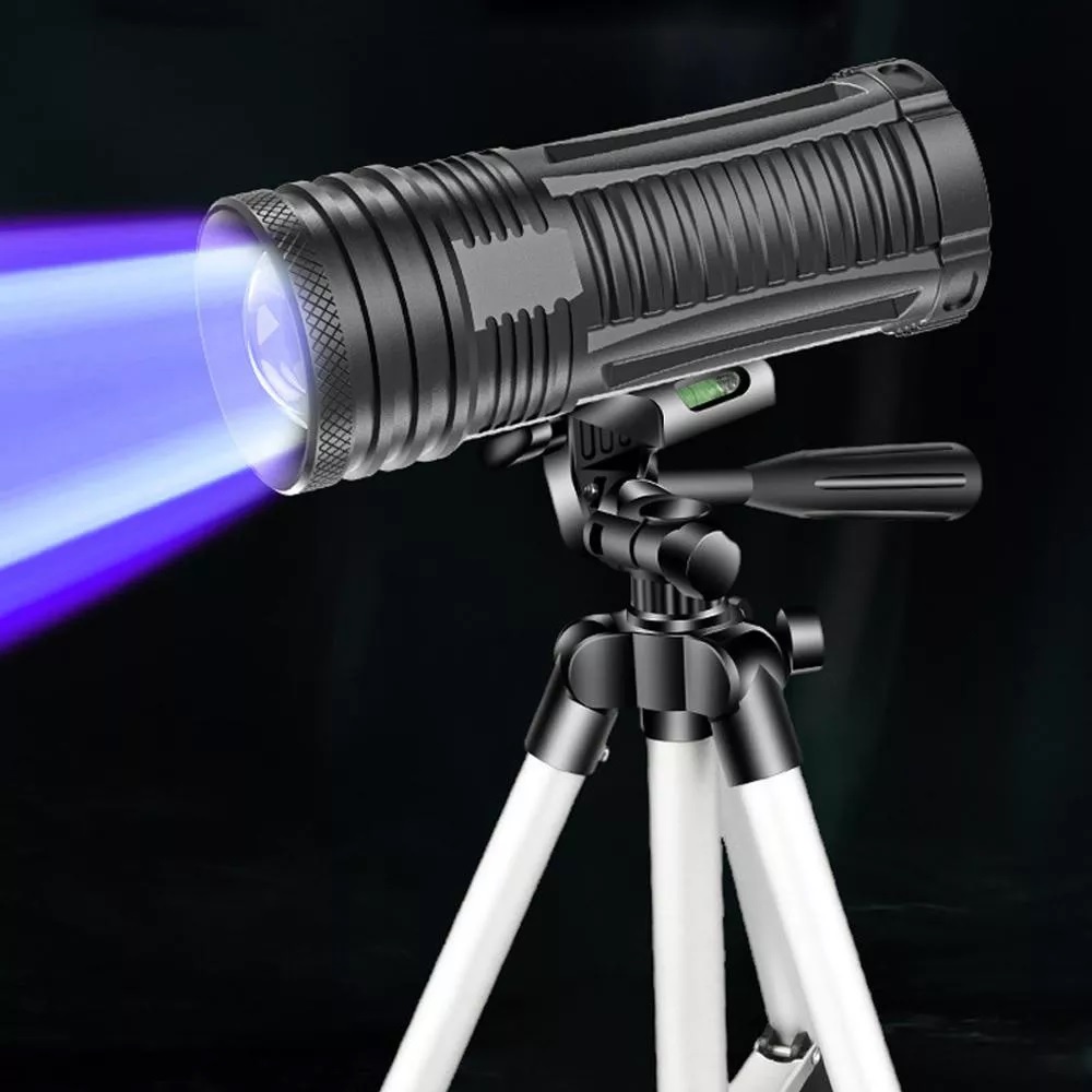 Đèn Soi Phao Câu Đài Đêm 4 Màu Chống Nước Pin Siêu Bền