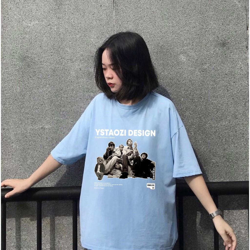 Áo Phông Hình Người , Phong Cách Vintage Nam Nữ , Thời Trang Unisex Nam Nữ 2022