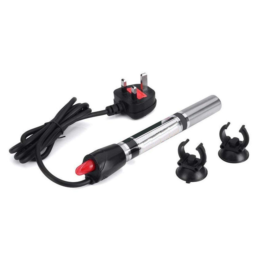 Máy sưởi 200W siêu ấm cho hồ cá, bể cá, vỏ inox chống va đập