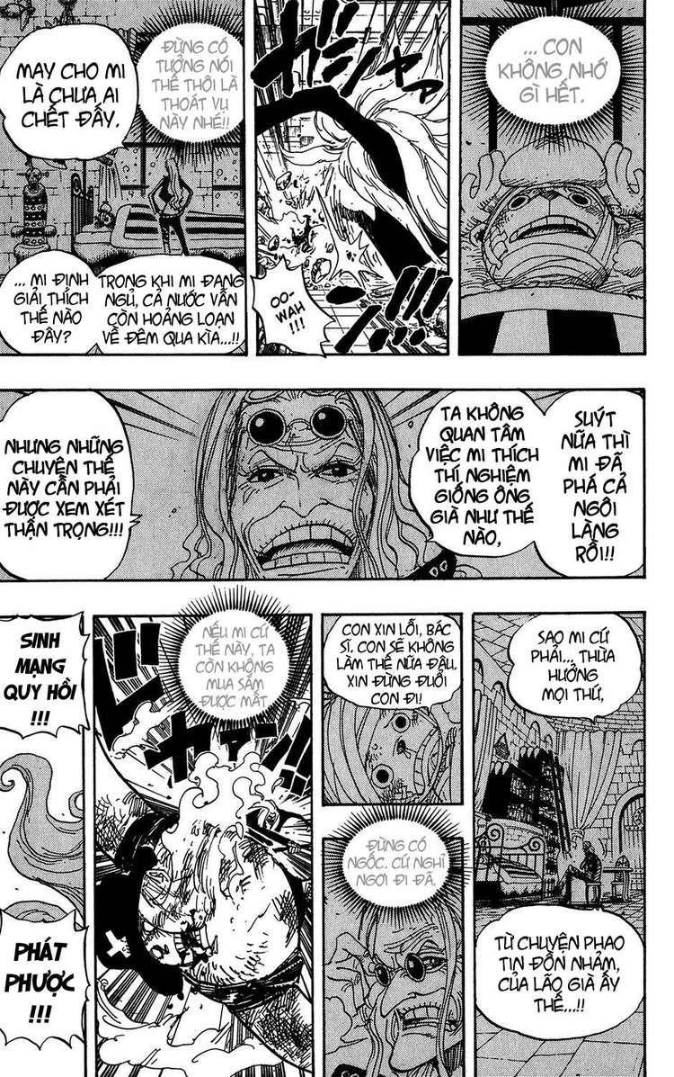 đảo hải tặc - one piece chapter 407 9