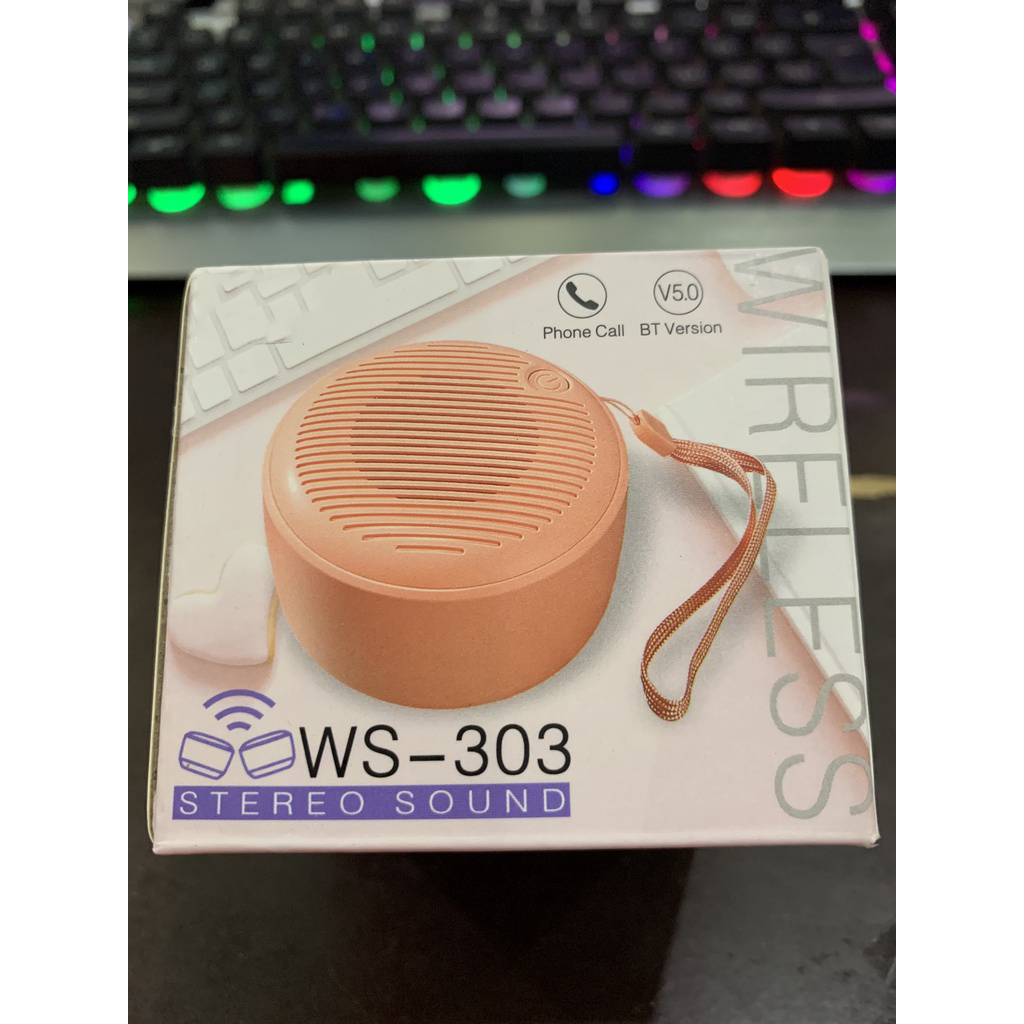 Loa Bluetooth Mini Mã Ws-303 V5.0 Nghe Hay