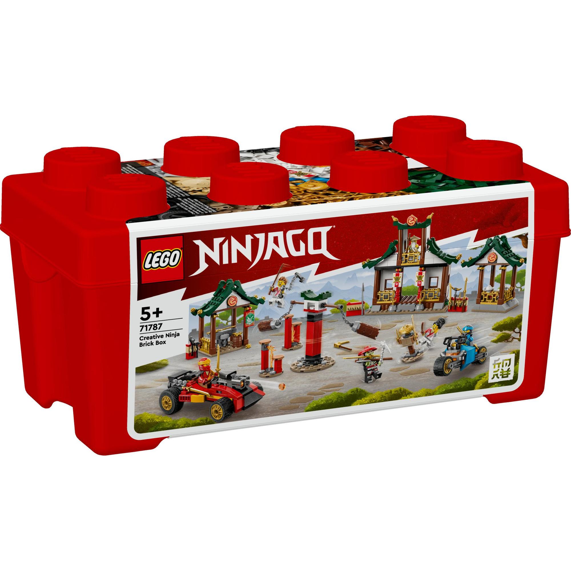 LEGO Ninjago 71787 Thùng Gạch Sáng Tạo Ninjago (530 Chi Tiết)