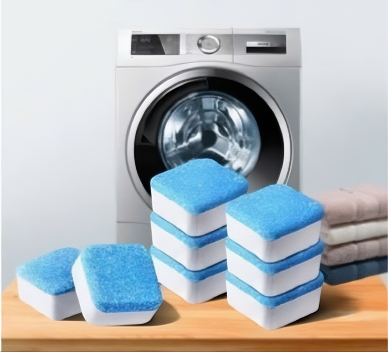 Hộp 12 viên tẩy vệ sinh lồng máy giặt diệt khuẩn và làm sạch lồng giặt hiệu quả KG9S - Hàng chính hãng
