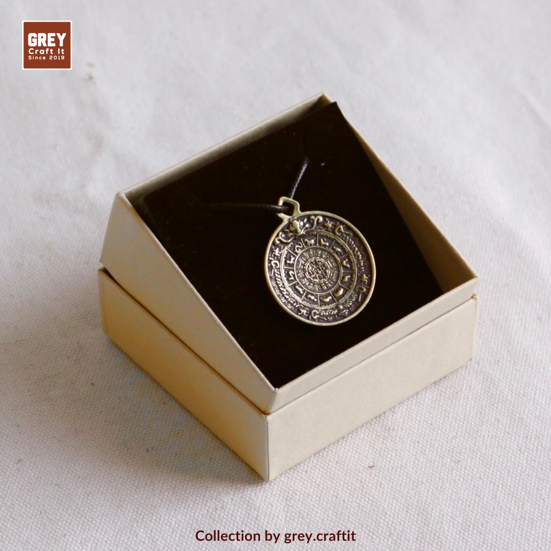 Dây chuyền Đồng xu may mắn Amulet Pendant | Sang trọng và chiêu tài lộc | Handmade & Freeship Đổi trả