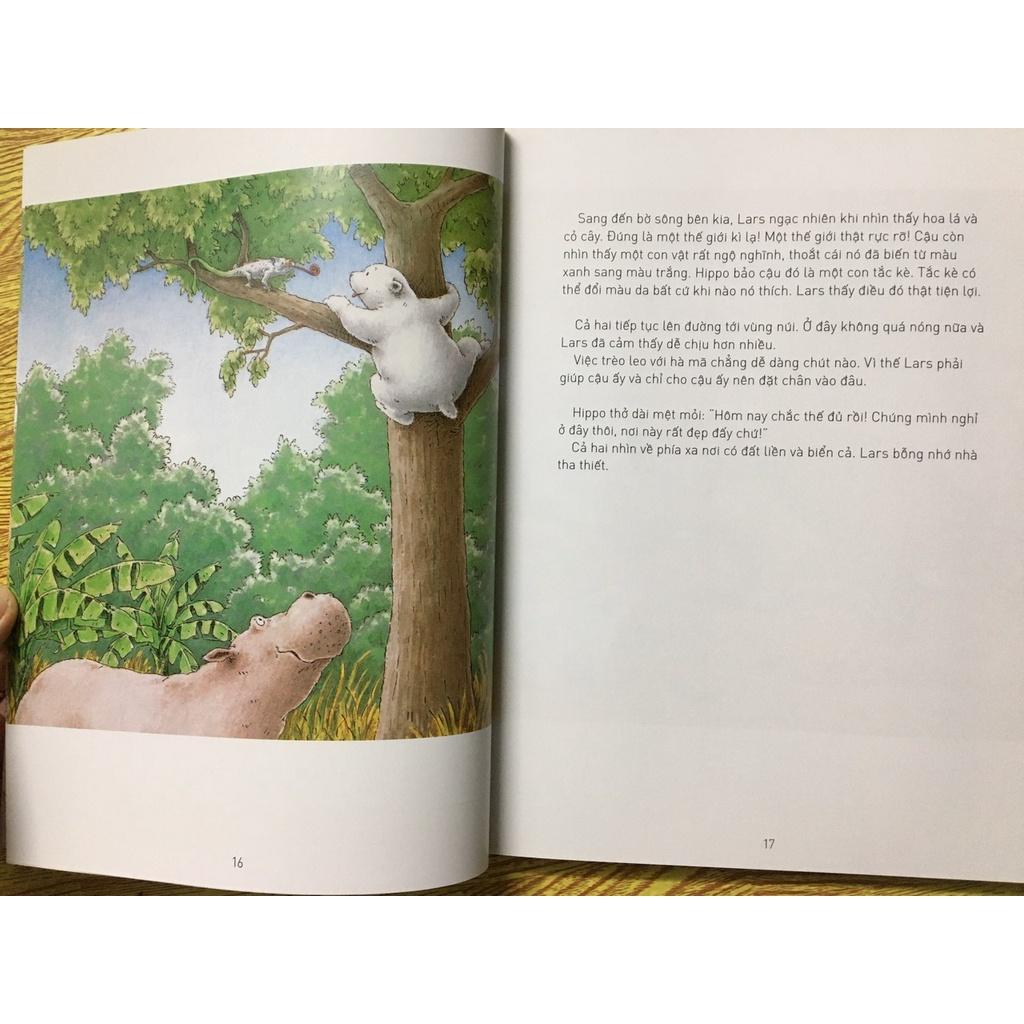 Sách Thiếu nhi - Chú gấu bắc cực - Cuốn sách lớn về một chú gấu nhỏ - Quảng Văn