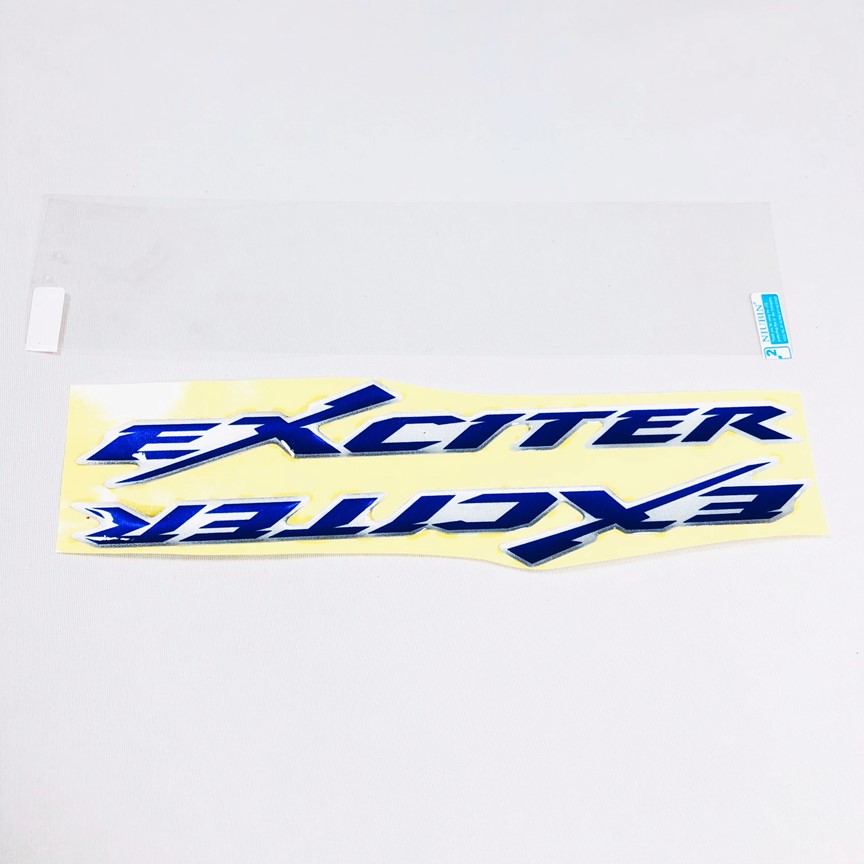 Bộ tem chữ nổi xe Exciter
