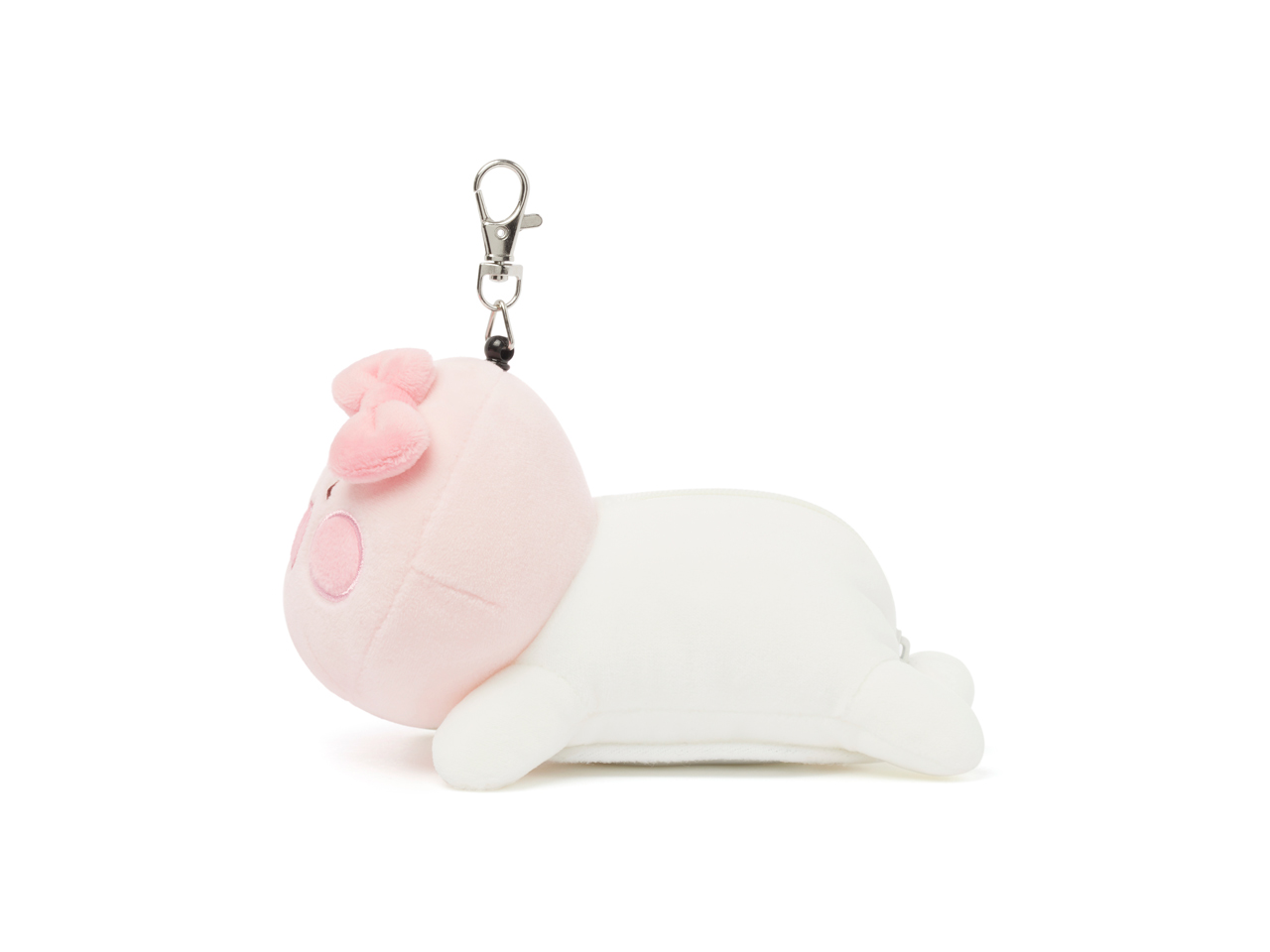 Móc Treo Thú Bông Đựng Thẻ Và Tiền Xu Little Apeach Kakao Friends Chính Hãng
