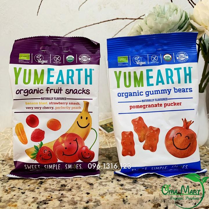 Kẹo dẻo hữu cơ Yum Earth 50g