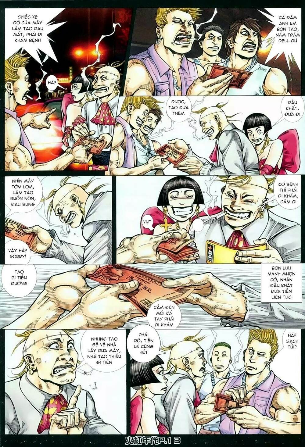 hỏa hồng niên đại hắc cốt đường chapter 134 9