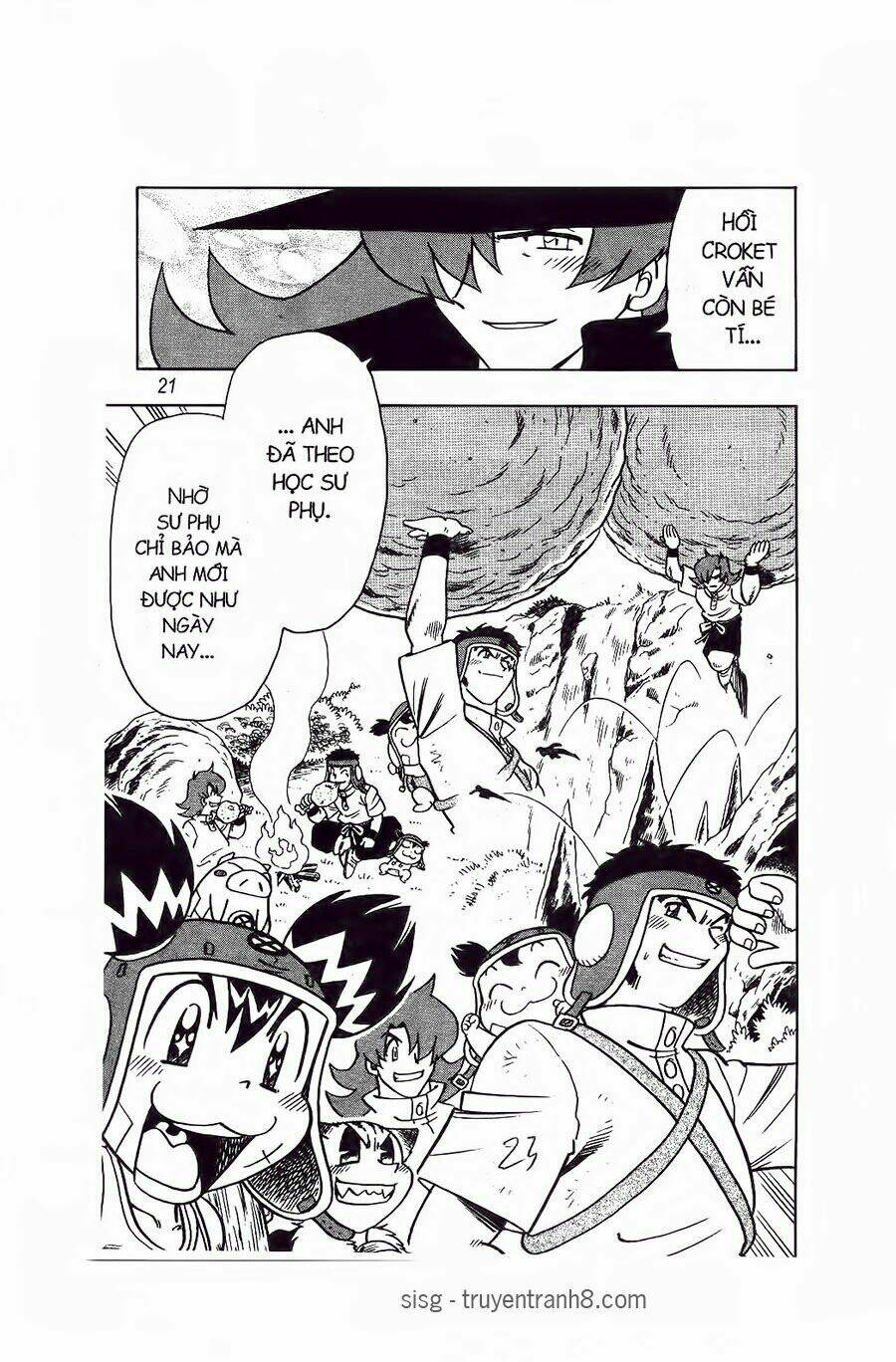 cuộc phiêu lưu của crocket chapter 6 16