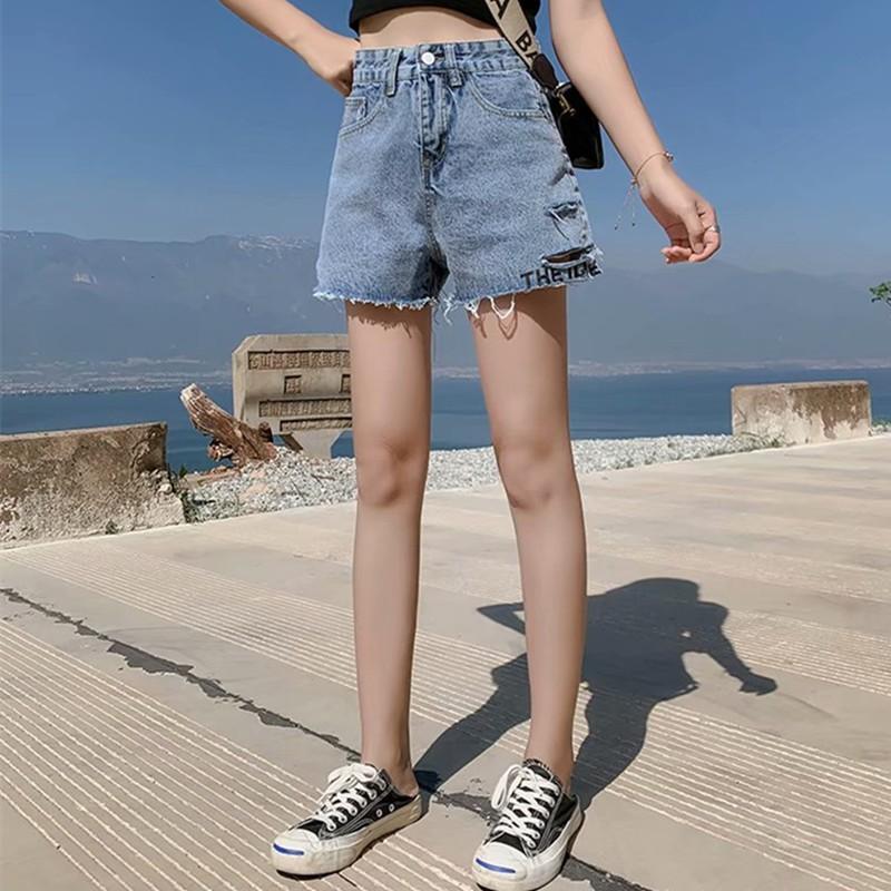 Quần Short Jeans Rách Thời Trang Nữ Cá Tính