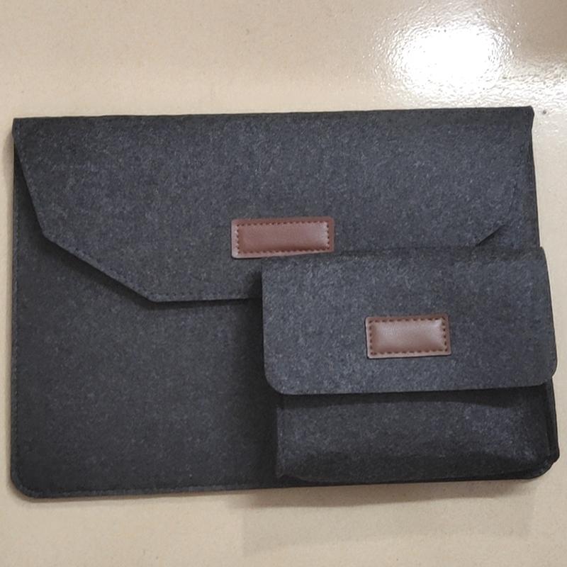 Laptop Cảm Thấy Tay Túi Cho Apple Macbook Air Pro Retina 11 12 13 13.3 15 15.4 15.6 16 Inch Cho mạc M1 Chip Air Pro 13 13.3 Ốp Lưng