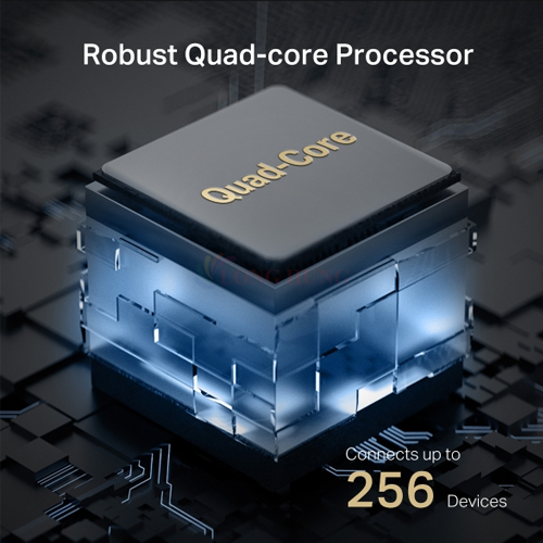 Thiết bị định tuyến mạng không dây Mercusys AX6000 Router Wifi 6 8-Stream MR90X - Hàng chính hãng