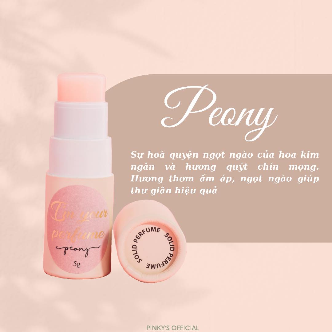 Nước Hoa Khô PINKY'S - mùi Peony