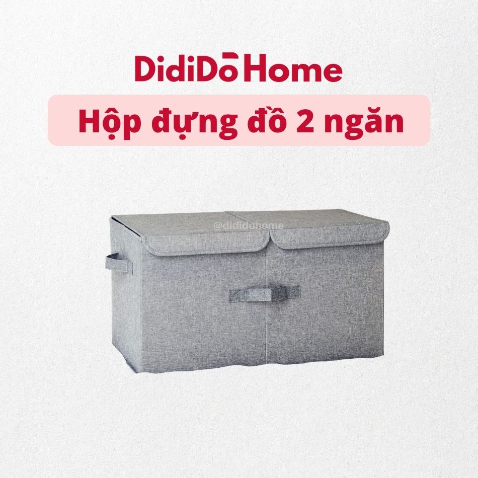 Hộp đựng đồ 2 ngăn tháo rời DidiDo