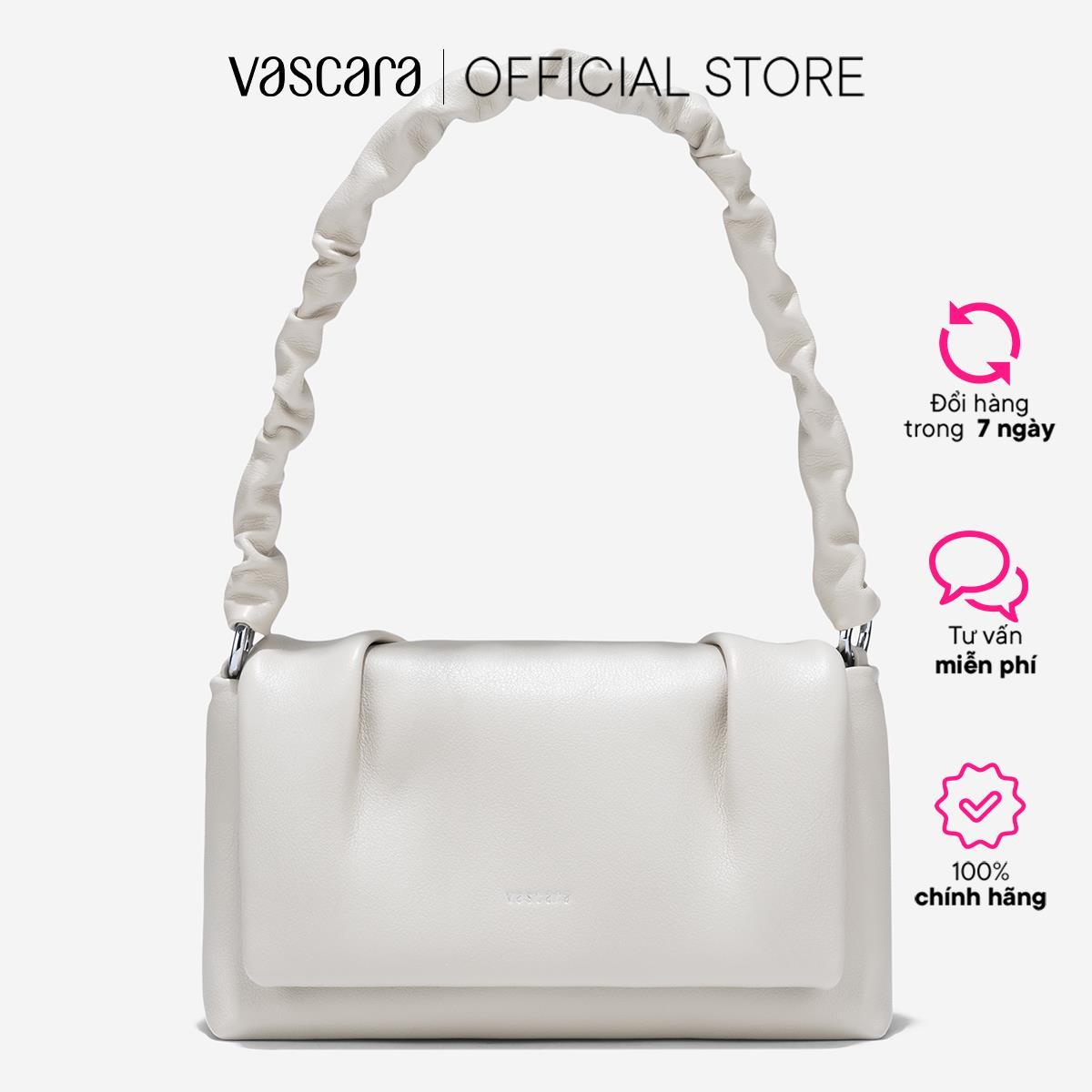 Vascara Túi Đeo Vai Gấp Nếp Cách Điệu Phối Quai Nhún - SHO 0263
