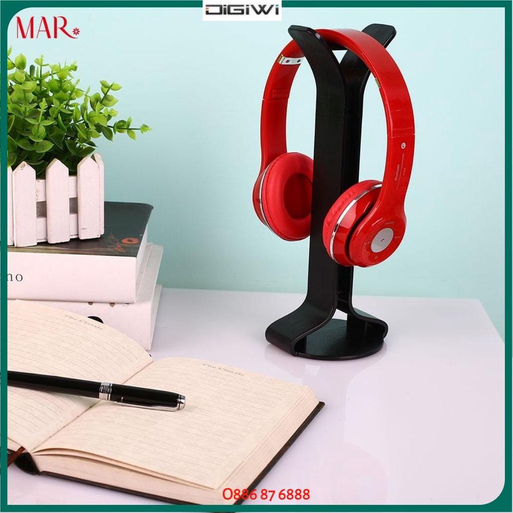 ️ Giá Đỡ Kê Tai Nghe HeadPhone Bằng Nhựa ABS Hình Chữ Y Chắc Chắn, 2 Thanh Kép