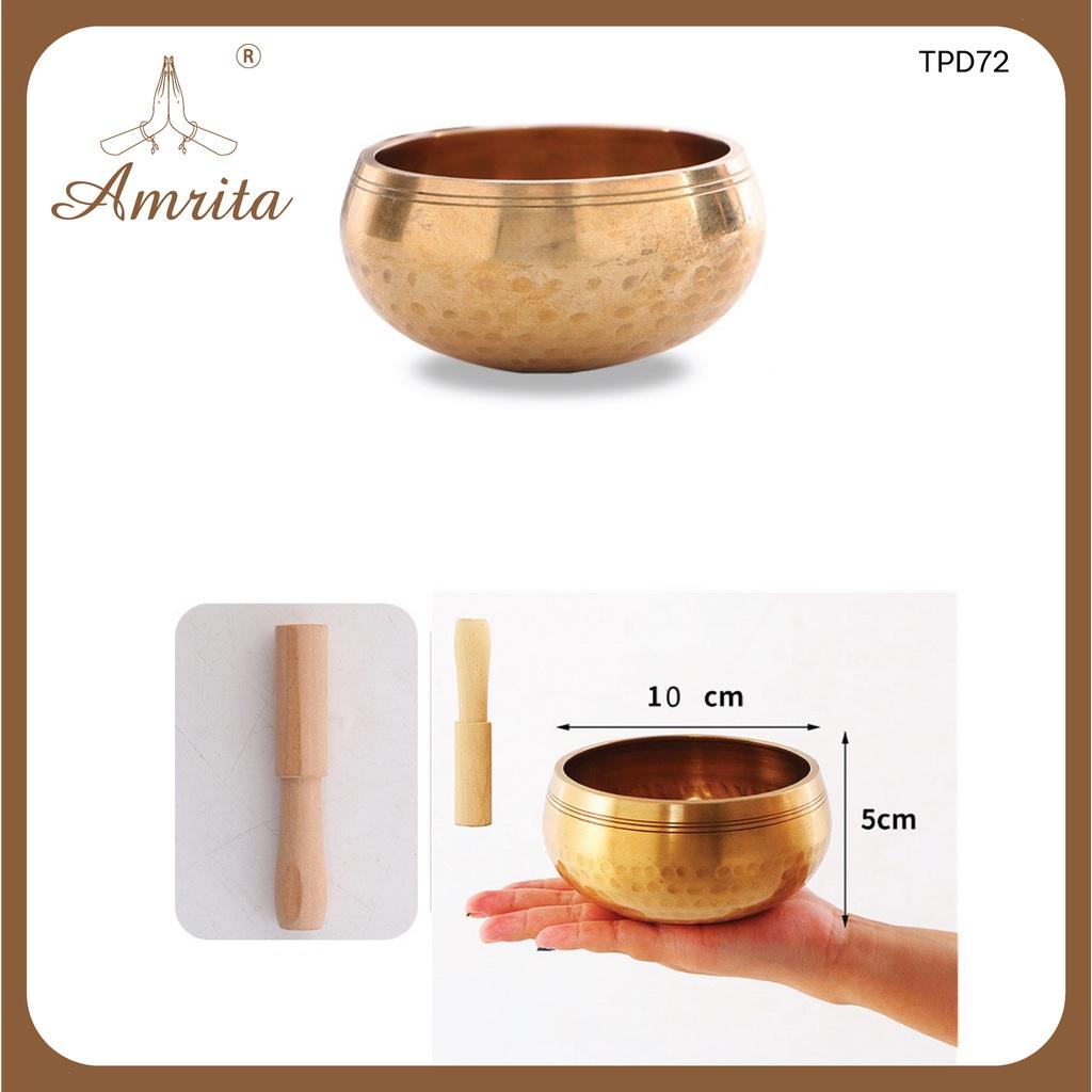 Chuông xoay tây tạng 12cm - Chuông bát xoay Nepal - Tây Tạng Singing Bowl- Chuông xoay Nepal