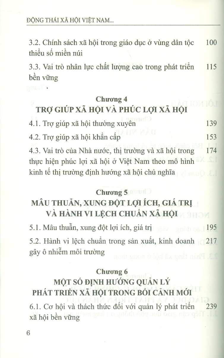 Động Thái Xã Hội Việt Nam Và Hướng Quản Lý Phát Triển Xã Hội Trong Bối Cảnh Mới (Sách Chuyên Khảo)