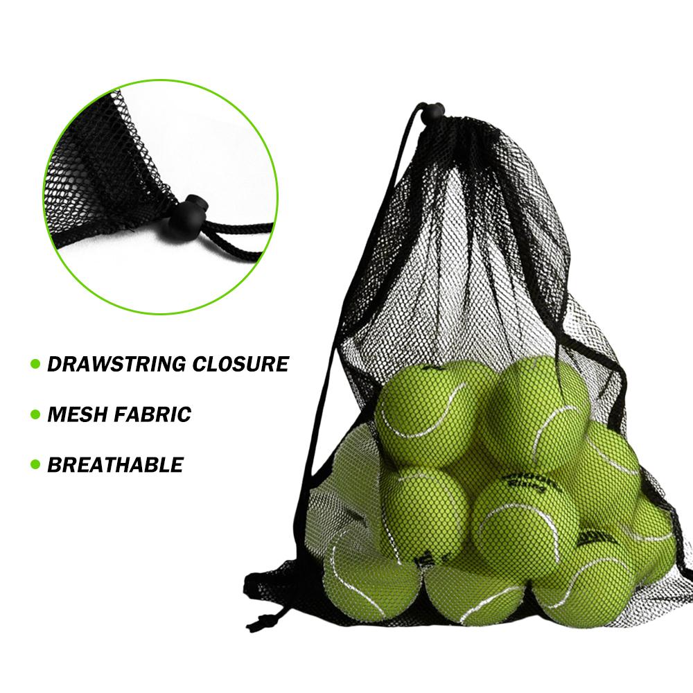 3 Túi Vải lưới đựng đồ dùng có Khóa đóng bằng dây rút trượt chất liệu polyester khô nhanh và nhẹ