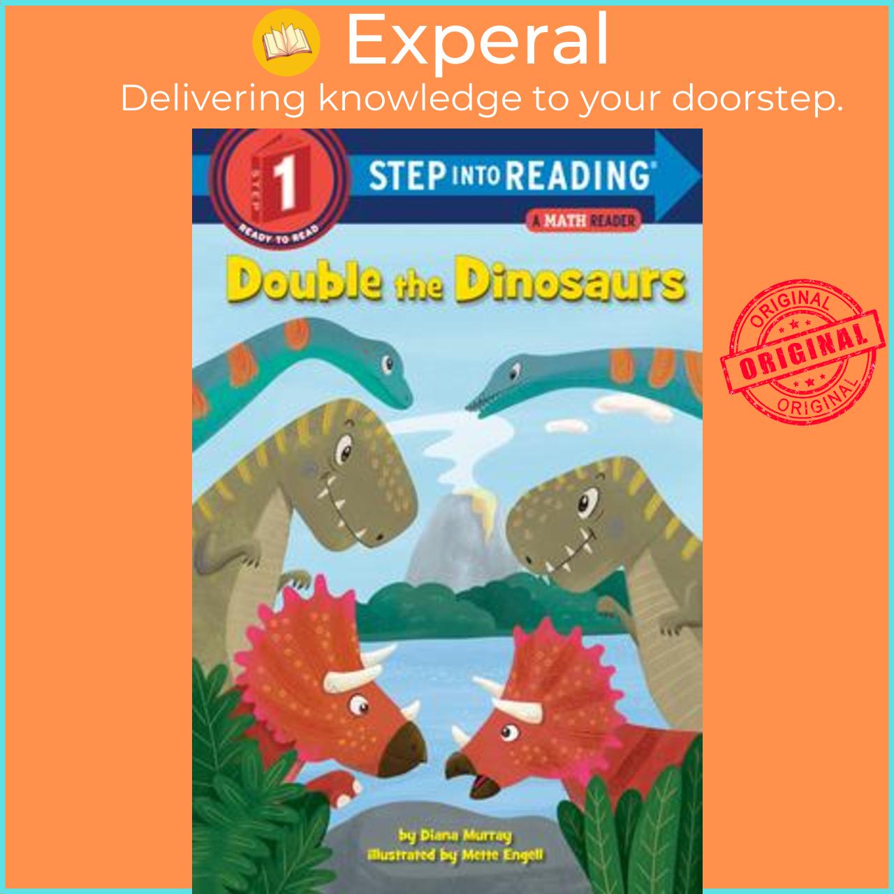 Sách - Double the Dinosaurs: A Math Reader by Diana Murray